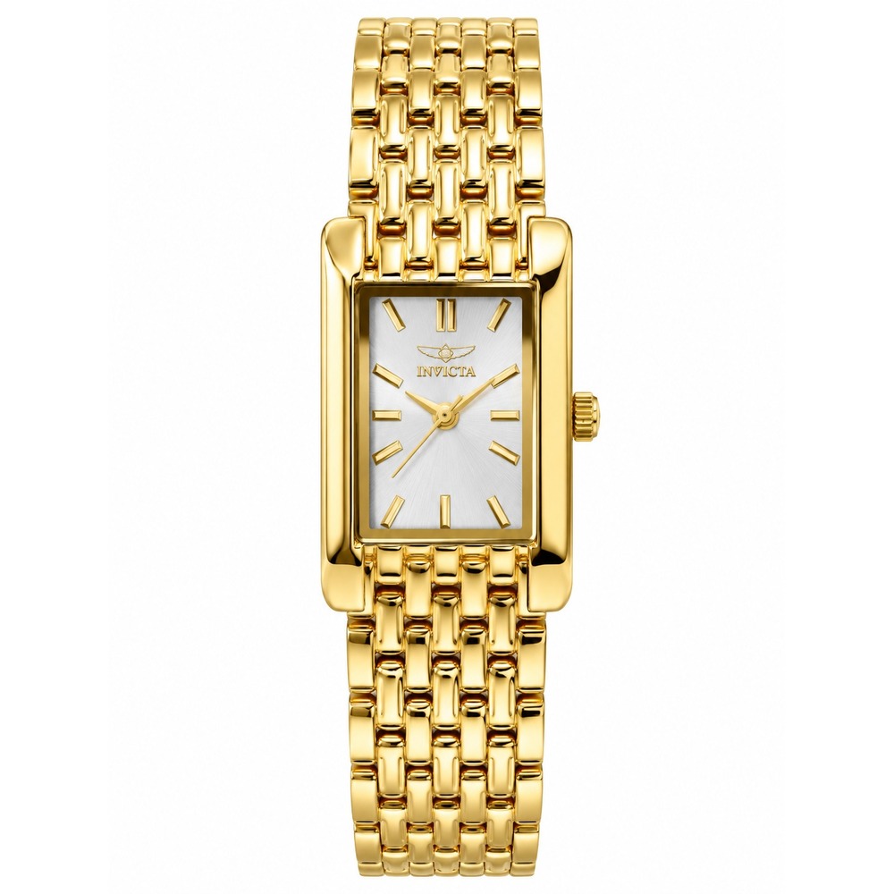 Invicta Specialty I 69891 Women's Watch Gold Tone Silver Dial 21mm New